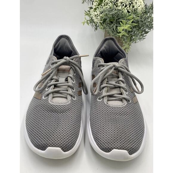 Adidas Cloudfoam QT FLEX Running Shoes Gray White Women's size 8.5 DA9835 - Picture 3 of 11